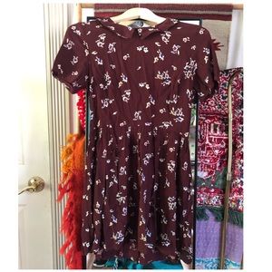 Peter Pan Collar Baby Doll Dress